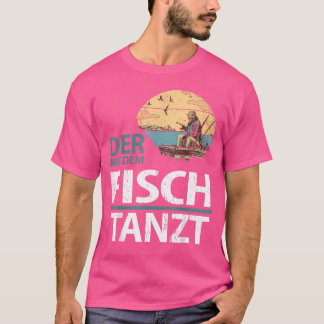 Fiskeredskap med fisken t shirt