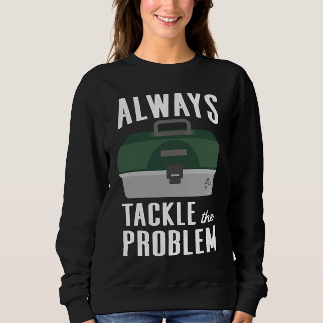 Fiskeredskap problemet Fiskeredskap Lure Tackle T Shirt (Framsida)