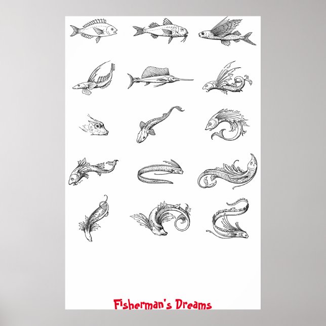 Fiskeremans Dreams Poster (Framsidan)