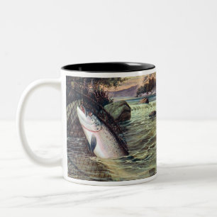 Fiskeriarbetets kaffe Mugg - lax