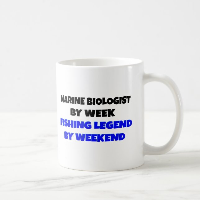 Fiskeriförklarad marinbiolog kaffemugg (Höger)