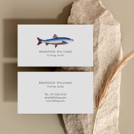 Fiskeriktlinjerna för minimalistiskt fiske visitkort