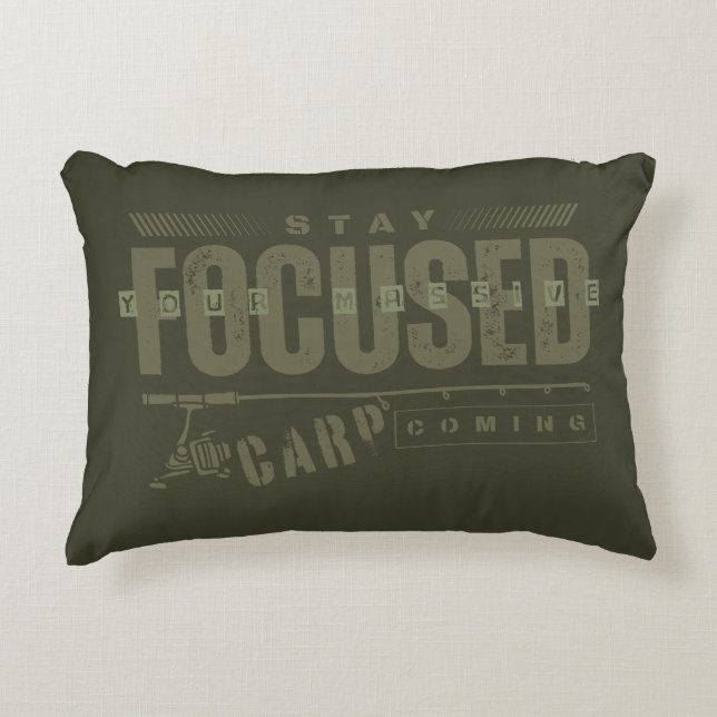 Fiskerimotivation | Kartfiske | Fokus Prydnadskudde (Framsidan)