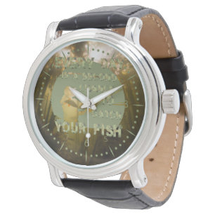 Fiskerimotivation Varje dag Camo Två karp Armbandsur