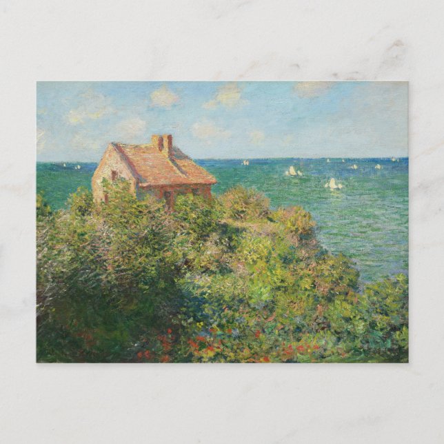 Fiskeriorganisationens hus i Varengeville - Monet Vykort (Framsida)