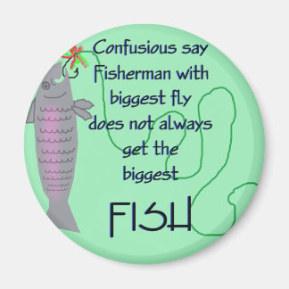 Fiskerman Fly Joke Magnet