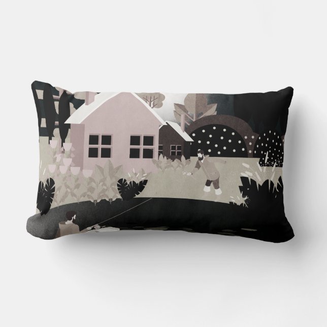 Fiskermän - Lumbar Pillow Lumbarkudde (Framsida)