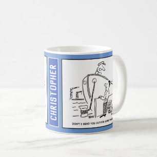Fiskerman Skipper & Boat Crew Member Funny Kaffemugg