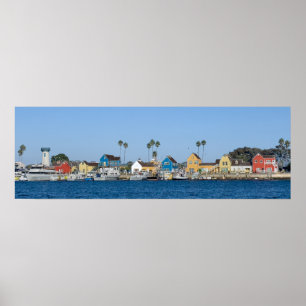 Fiskermannens by - Marina Del Rey, CA Poster