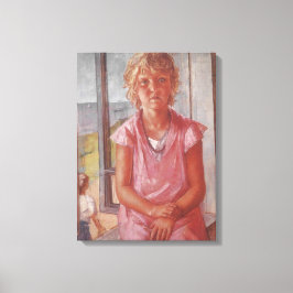 Fiskermannens dotter (av Kuzma Petrov-Vodkin) Canvastryck