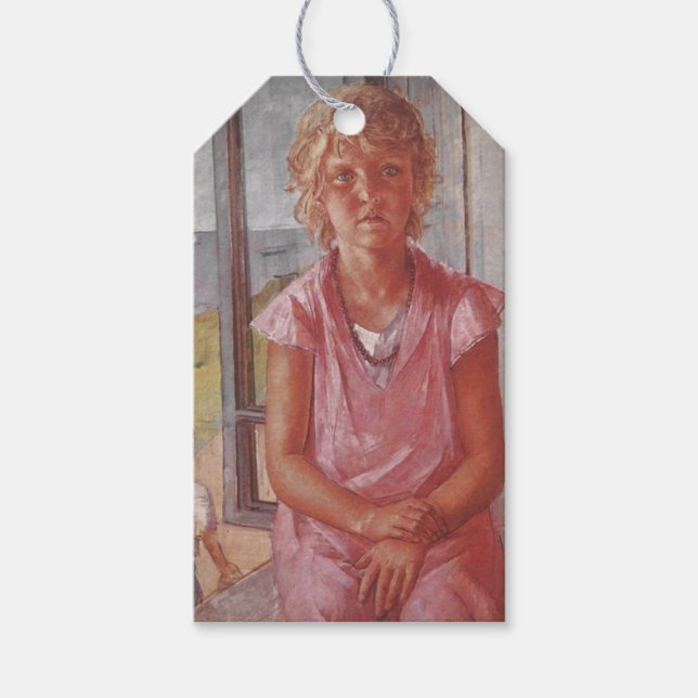 Fiskermannens dotter presentetikett (Framsidan)