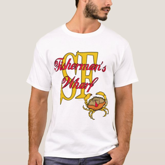 Fiskermannens havsräka tee shirt (Framsida)