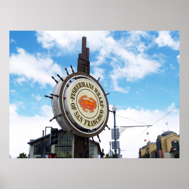 Fiskermannens Wharf Poster (Framsidan)