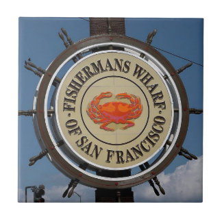Fiskermannens Wharf San Francisco Kakelplatta