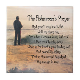 Fiskermans Prayer Kakelplatta