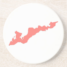 Fiskeröarnas Logotyp Underlägg - korallens Rosa