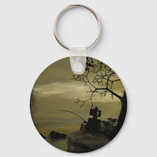 Fiskerobot Keychain Nyckelring