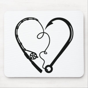 FISKEROD HEART KROK MUSMATTA