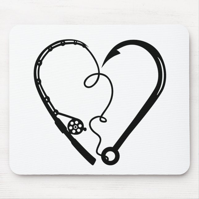 FISKEROD HEART KROK MUSMATTA (Framsidan)