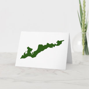 Fiskeröns Logotyp Notecard - Fiskerön NY Kort