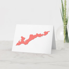 Fiskeröns Logotyp Notecard - Fiskerön NY Kort