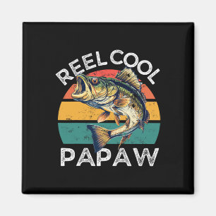 Fiskerulle Cool Papaw Fars Dag Roligt B Pappa Magnet