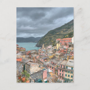 Fiskesamhället Vernazza, Cinque Terre, Ita Vykort
