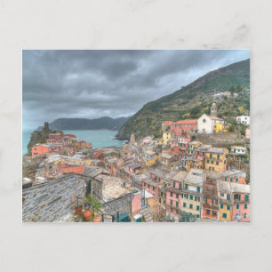 Fiskesamhället Vernazza, Cinque Terre, Ita Vykort