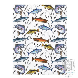 Fiskescrapbookpapper