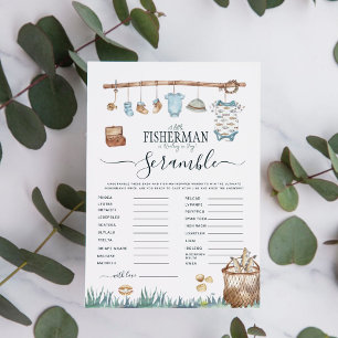 Fiskespel för babyskor med Ord-Roligt