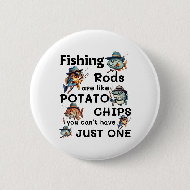 Fiskespön är som potatischips, man kan inte ha bar knapp (Framsida)
