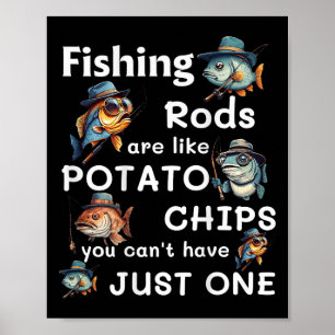 Fiskespön är som potatischips, man kan inte ha bar poster