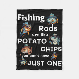 Fiskespön är som potetchips du kan inte ha fleecefilt