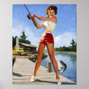 Fiskestift upp poster