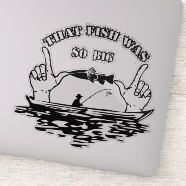 Fiskestiftare Klistermärken (Detalj)