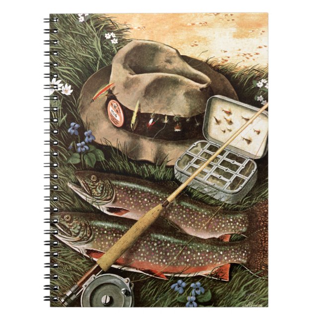 Fiskestilleben Anteckningsbok (Framsidan)
