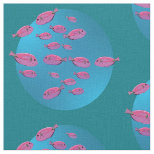 Fiskestruktur för Rosa av ute Tyg