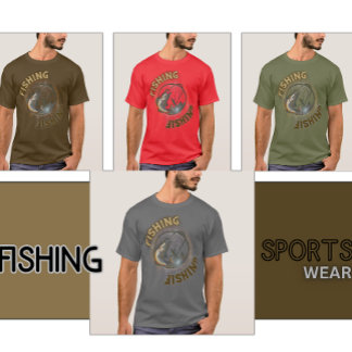 Fiskesymbol lutad t shirt