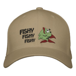FISKET FISKY Embroired Hat Broderad Keps
