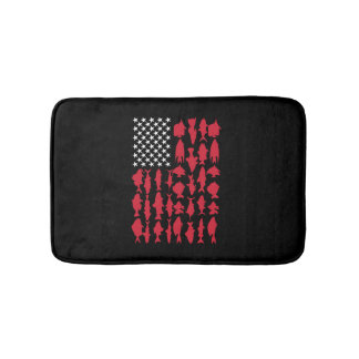 Fisket i flagga, USA flagga Badrumsmatta