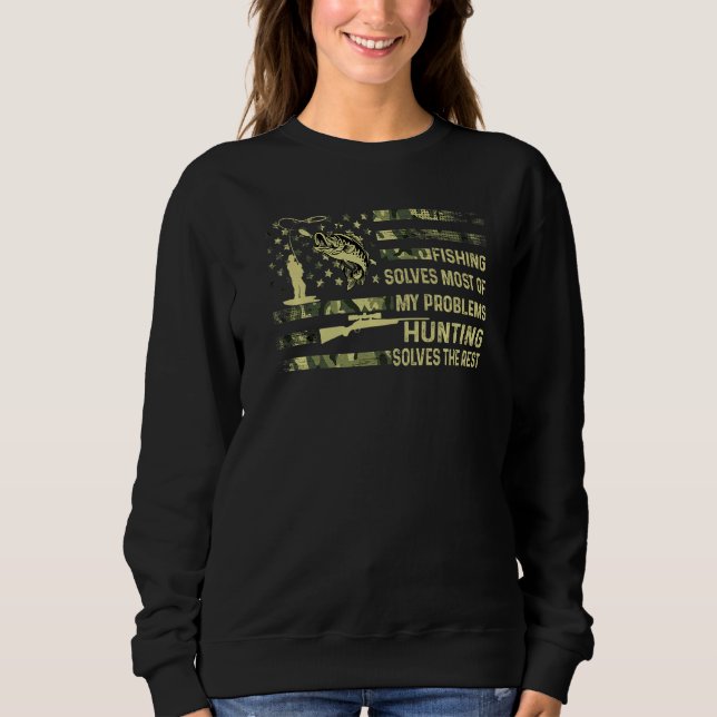 Fisket i manar löser de flesta av mina problem gen t shirt (Framsida)