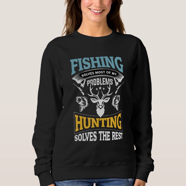 Fisket i manar löser de flesta av mina problem när t shirt (Framsida)