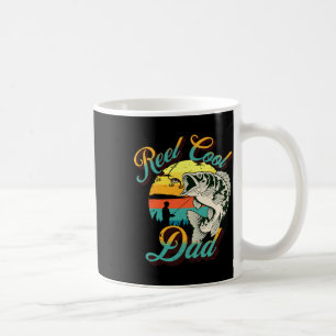 Fisket i Pappa vid pappa Fars dag ger verklig Cool Kaffemugg