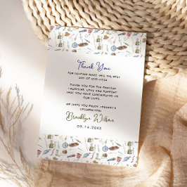 Fisketaggar för 1-årspresent | O-Fisk-Alt Ett  Tack Kort