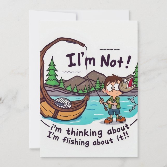 Fisketankar: Inte bara en tallrik! Inbjudningar (Framsida)