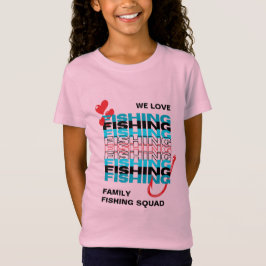 Fisketeamet Squad Kids i KÄRLEK T Shirt