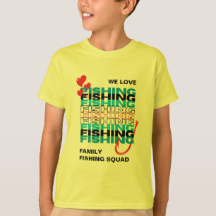 Fisketeamet Squad Kids i KÄRLEK T Shirt