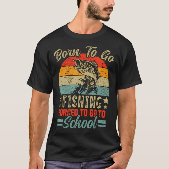Fisketecken i rosa t shirt (Framsida)