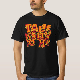Fisketema "Prata fiskt med mig" T Shirt