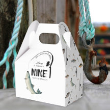 Fisketemaområde Reel Roligt Barns födelsedag Party